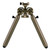 WARNE VAPOR BIPOD PIC RAIL FDE
