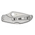 SPYDERCO UPTERN 2.82" SS SILVER