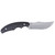 CRKT BURROWER 3.66" PLN BLK W/SHEATH