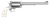 Magnum Research BFR4570B BFR Long Cylinder Extra Large Frame 45-70 Gov 5 Shot, 10" Brushed Stainless Steel Barrel, Cylinder & Frame, Bisley White Laminate Grip, Exposed Hammer