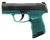 SIG P365 9MM 3.1" 10RD TEAL/BLK OR