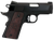 Colt Mfg O7802XE Defender  Compact Frame 9mm Luger 8+1 3" Black Steel Barrel, Blued Serrated Steel Slide, Matte Black Cerakote Aluminum Frame w/Beavertail, Black Cherry Tactical G10 Grip, Ambidextrous