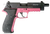 GSG GERG2213TFFPA FireFly  22 LR 13+1 4.90" Black Threaded Barrel, Aluminum Serrated Slide, Pink Aluminum Frame w/Picatinny Rail, Textured Grip