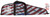Padded Rifle Case Yth USA Flag White Logo