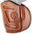 1791 Gunleather 4WH4CBRR 4-Way  IWB/OWB Size 04 Classic Brown Leather Belt Clip Compatible w/Glock 26/Springfield XD/XDS/S&W Shield Plus Right Hand