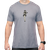 Magpul MAG1117-041-XL Hula Girl CVC  Stone Gray Heather Cotton/Polyester Short Sleeve XL