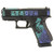 GLOCK 43X 9MM 15RD FS PEACOCK