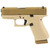 GLOCK 43X 9MM 15RD TWO TONE TAN