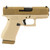 GLOCK 43X 9MM 15RD TWO TONE TAN