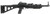 Carbine 45ACP 17.5"Black Target Stock