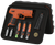Byrna Technologies SK68300ORNKINETIC SD Kinetic Kit CO2 .68 Cal 5rd, Orange Polymer, Black Rubber Honeycomb Grip, C02 & 15 Projectiles Included
