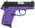 SCCY Industries CPX1CBPUG3 CPX-1 Gen3 9mm Luger 10+1 3.10" Purple Polymer w/Picatinny Rail Serrated Black Nitride SS Slide Purple Polymer Grip
