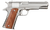 Rock Island 51814 GI Standard FS *CA Compliant 38 Super Caliber with 5" Barrel, 10+1 Capacity, Overall Polished Nickel Finish Steel, Beavertail Frame, Serrated Slide & Wood Grip