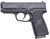 Kahr Arms KP9094N P *CA Compliant 9mm Luger Caliber with 3.60" Barrel, 7+1 Capacity, Black Finish Frame, Serrated Matte Black Stainless Steel Slide, Polymer Grip & TruGlo Night Sigts