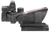 Trijicon 100550 ACOG Combo Matte Black 4x32mm Illuminated Red Crosshair .223 BDC Reticle