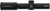 Crimson Trace 013002401 Hardline  Black Anodized 1-6x24mm 34mm Tube Illuminated CT TR1-MOA Reticle