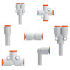 SMC KQ2H11-13A Fitting, Diff Dia Str Union Pack of 10