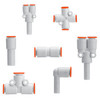 SMC KQ2L05-01AS-X12 One-Touch Fitting Pack of 10