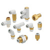 SMC KQ2S12-03A fitting, hex hd male connector