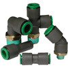 SMC KRR06-10 fitting, KR FLAME RESIST FITTINGS (sold in packages of 10; price is per piece)