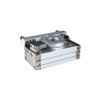 SMC - MSQB10L4 - SMC?? MSQB10L4 Rack-and-Pinion Pneumatic Rotary Actuator, 15mm Bore Dia., 10mm Body, Type: Rack-and-Pinion, 180?? Rotation