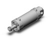 <h2>C(D)G5-S, Stainless Steel Cylinder, Double Acting, Single Rod</h2><p><h3>SMC s CG5-S series is a stainless steel cylinder, perfect for use in wash down applications such as food processing machinery requiring intense cleaning.  The use of non-toxic additives allows confident use in equipment for foods, beverages and medical products, etc.  The CG5-S can be disassembled, allowing replacement of seals, which promotes an extended service life.  SMC provides plugs for unused mounting threads to prevent residue build-up in the threads.  The use of stainless steel (SUS304) on external metal parts provides improved corrosion resistance in environments with exposure to water. </h3>- Double acting, single rod CG5-S cylinder<br>- All stainless steel external parts<br>- Special scraper prevents water from entering cylinder<br>- Bore sizes (mm): 20, 25, 32, 40, 50, 63, 80 and 100<br>- Auto switch capable<br>- <p><a href="https://content2.smcetech.com/pdf/CG5.pdf" target="_blank">Series Catalog</a>