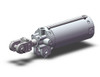 SMC CKG1B63-100YAZ-P clamp cylinder