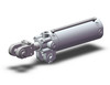 SMC CKG1A50-100YAZ-P Clamp Cylinder