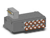 SMC SS5Y7-50F2-05D-KN11ND0 Plug-In Metal Base