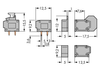 Wago 235-401/333-000 Stackable PCB terminal block