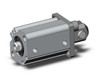 SMC CDQ2D20-15DCZ Compact Cylinder, Cq2-Z