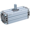 SMC CRA1FS100-180Z actuator, rotary, rack & pinion type