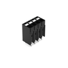 Wago 2086-1104/300-000 THR PCB terminal block, push-button 1.5 mm² Pin spacing 3.5 mm 4-pole, black
