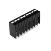 Wago 2086-1109 THR PCB terminal block, push-button 1.5 mm² Pin spacing 3.5 mm 9-pole, black