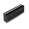 Wago 2086-1111/300-000 THR PCB terminal block, push-button 1.5 mm² Pin spacing 3.5 mm 11-pole, black