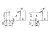 Wago 2086-1122 THR PCB terminal block, push-button 1.5 mm² Pin spacing 3.5 mm 2-pole, black