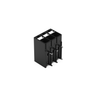 Wago 2086-1203 THR PCB terminal block, push-button 1.5 mm² Pin spacing 3.5 mm 3-pole, black