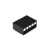 Wago 2086-1205/300-000 THR PCB terminal block, push-button 1.5 mm² Pin spacing 3.5 mm 5-pole, black