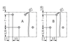 Wago 2086-1222 THR PCB terminal block, push-button 1.5 mm² Pin spacing 3.5 mm 2-pole, black