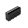 Wago 2086-1228 THR PCB terminal block, push-button 1.5 mm² Pin spacing 3.5 mm 8-pole, black