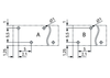 Wago 2086-3123 THR PCB terminal block, push-button 1.5 mm² Pin spacing 5 mm 3-pole, black