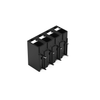 Wago 2086-3204 THR PCB terminal block, push-button 1.5 mm² Pin spacing 5 mm 4-pole, black