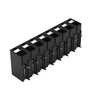 Wago 2086-3208/300-000 THR PCB terminal block, push-button 1.5 mm² Pin spacing 5 mm 8-pole, black