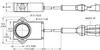 Turck Ri20P1-Qr20-Lu4X2-0.24-Amp01-3P Miniature Encoder, With Analog Output, Premium Line