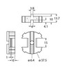 Turck Bts-Dsc26-Ur10 Accessories, Spacer for Actuator (Puck)