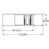 Turck Tw860-960-L73-21-P-M-B210-5Kpcs Tag, UHF, BL ident