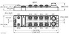 Turck Tben-L4-Se-M2 Managed Ethernet Switch, 8x 100-Mbit Ports, 2x 1-Gbit Ports