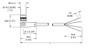 Turck Ekwb-A4.400-Gc2K-2 Actuator and Sensor Cable, Connection Cable