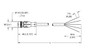 Turck Ekrb-A5.500-Gc2K-10 Actuator and Sensor Cable, Connection Cable