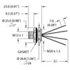 Turck Efsbt-A4.400.2-1 Actuator and Sensor Receptacle, Front Mount